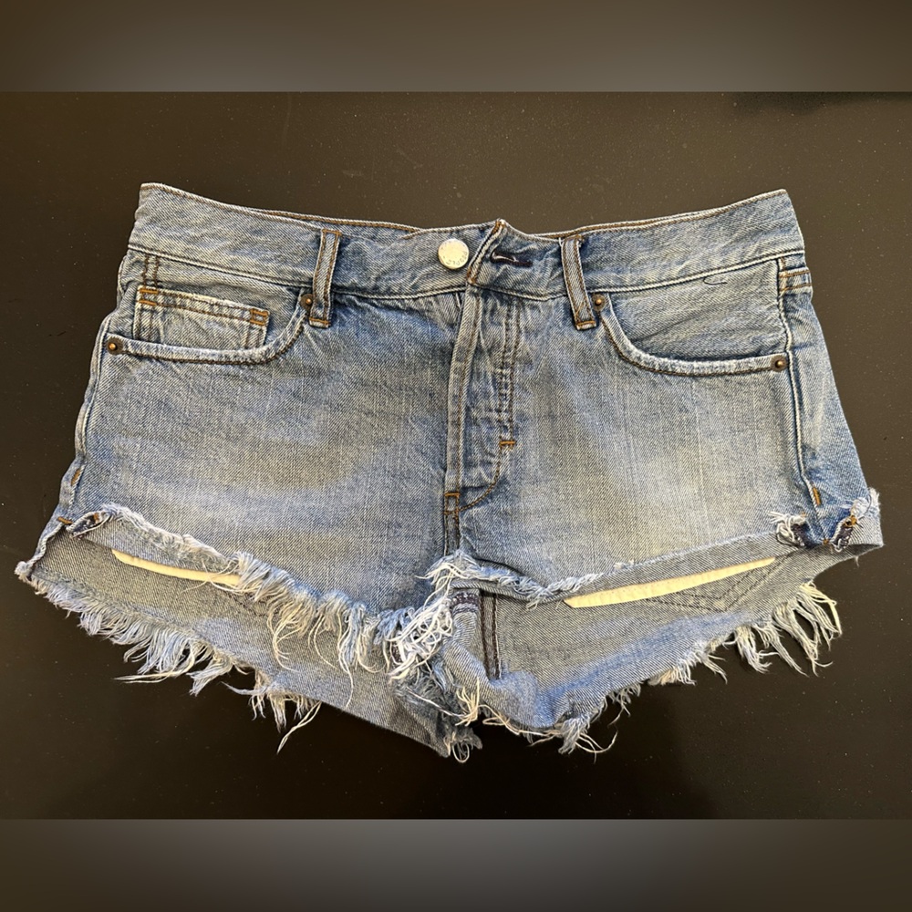 We The Free Cut-Off Jean Shorts